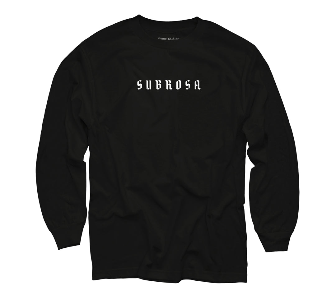 SUBROSA Stout Long Sleeve Shirt (Black) - Sparkys Brands Sparkys Brands  Apparel, Long Sleeve, Shirts, Subrosa Brand bmx pro quality freestyle bicycle