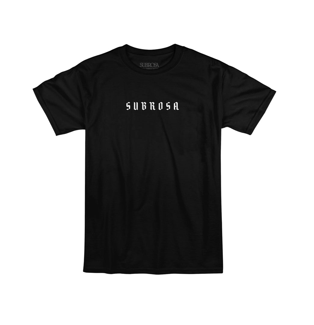 SUBROSA Stout T-Shirt (Black) - Sparkys Brands Sparkys Brands  Apparel, Short Sleeve, Subrosa Brand, T-Shirts bmx pro quality freestyle bicycle