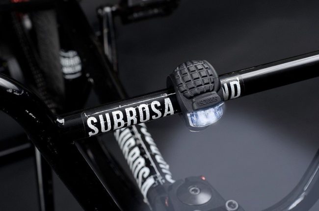 Subrosa Combat Light Front (White Bulb) - Sparkys Brands Sparkys Brands  Lights, Lights and Locks, Subrosa Brand bmx pro quality freestyle bicycle