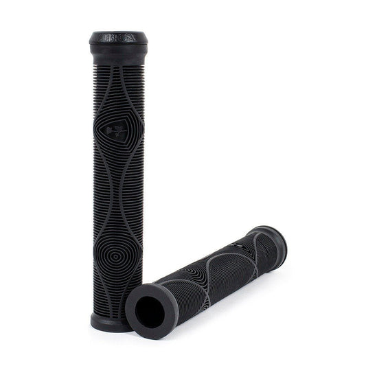 Subrosa Genetic Flangeless Grips DCR (Black) - Sparkys Brands Sparkys Brands  Components, Grips, Grips and Bar Ends, Subrosa Brand bmx pro quality freestyle bicycle