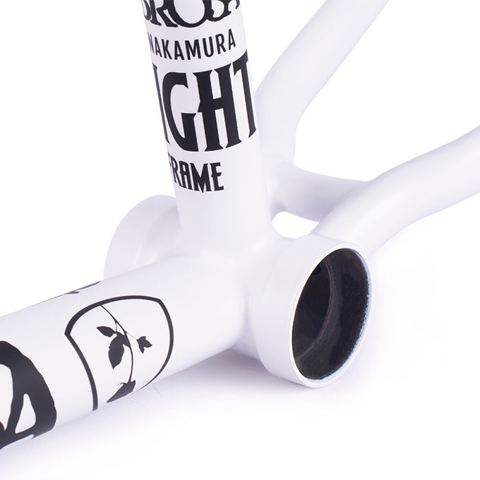 Subrosa Flight Park Frame (Matte White) - Sparkys Brands Sparkys Brands  Frames, Subrosa Brand bmx pro quality freestyle bicycle