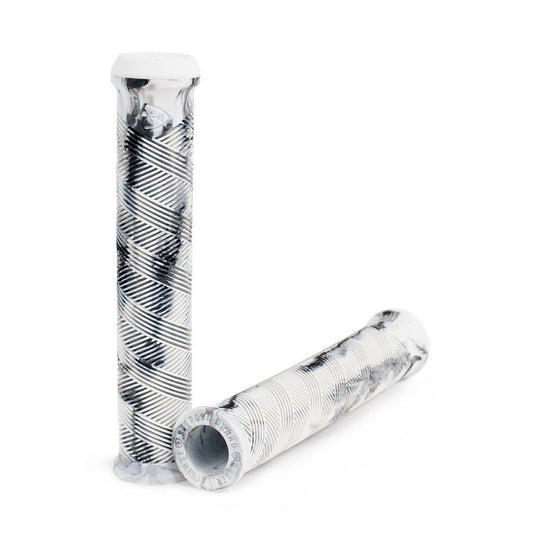 Subrosa Dialed Grips DCR (Black White Swirl) - Sparkys Brands Sparkys Brands  Components, Grips, Grips and Bar Ends, Subrosa Brand bmx pro quality freestyle bicycle