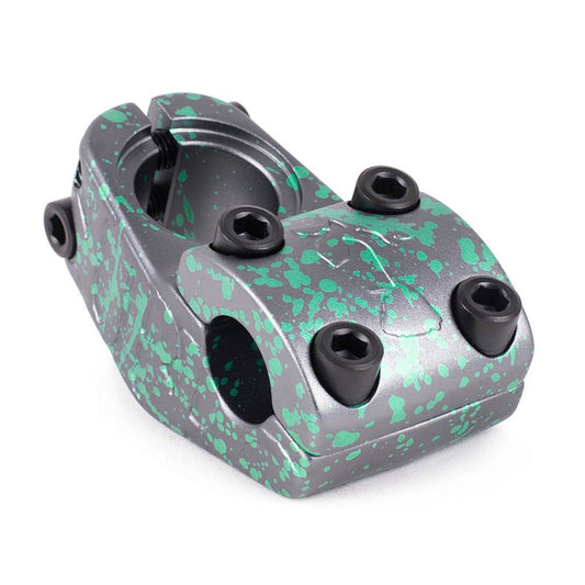 Subrosa Rose Upload Stem (Teal Drip) - Sparkys Brands Sparkys Brands  Components, Stems, Subrosa Brand bmx pro quality freestyle bicycle