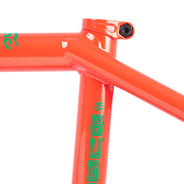 Subrosa OM Frame V2 (Orange Burst) - Sparkys Brands Sparkys Brands  Frames, Subrosa Brand bmx pro quality freestyle bicycle