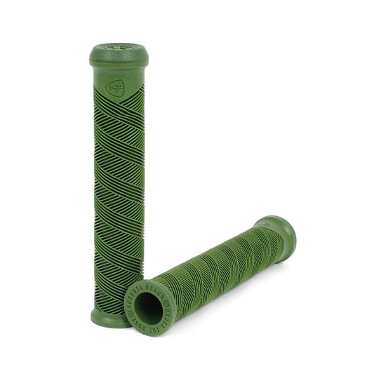 Subrosa Dialed Grips DCR (Army Green) - Sparkys Brands Sparkys Brands  Components, Grips, Grips and Bar Ends, Subrosa Brand bmx pro quality freestyle bicycle
