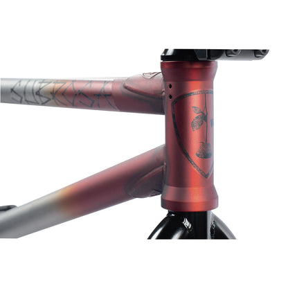 Subrosa Letum Complete BMX Bike (Matte Red Fade) - Sparkys Brands Sparkys Brands Bicycles 20", Complete Bikes, Letum, Rant Bmx, Subrosa Brand, The Shadow Conspiracy bmx pro quality freestyle bicycle