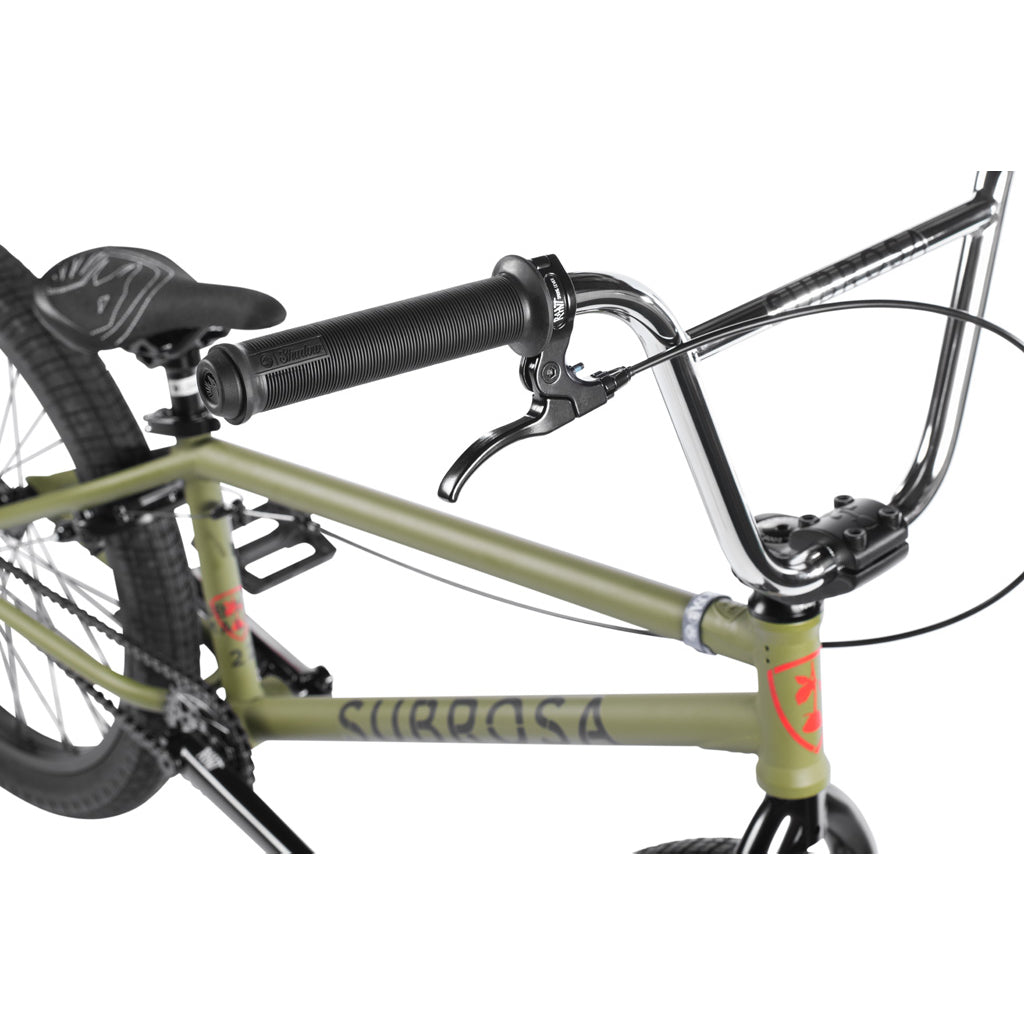Subrosa Malum 22" Complete BMX Bike (Army Green) - Sparkys Brands Sparkys Brands Bicycles 22", Big Bikes, Complete Bikes, Malum, Rant Bmx, Subrosa Brand, The Shadow Conspiracy bmx pro quality freestyle bicycle