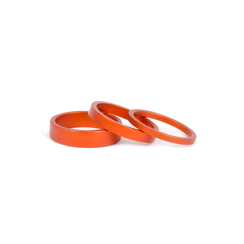 RANT Stack 'Em Spacers (Orange) - Sparkys Brands Sparkys Brands  Components, Headset Spacers, Headsets and Spacers, Rant Bmx bmx pro quality freestyle bicycle