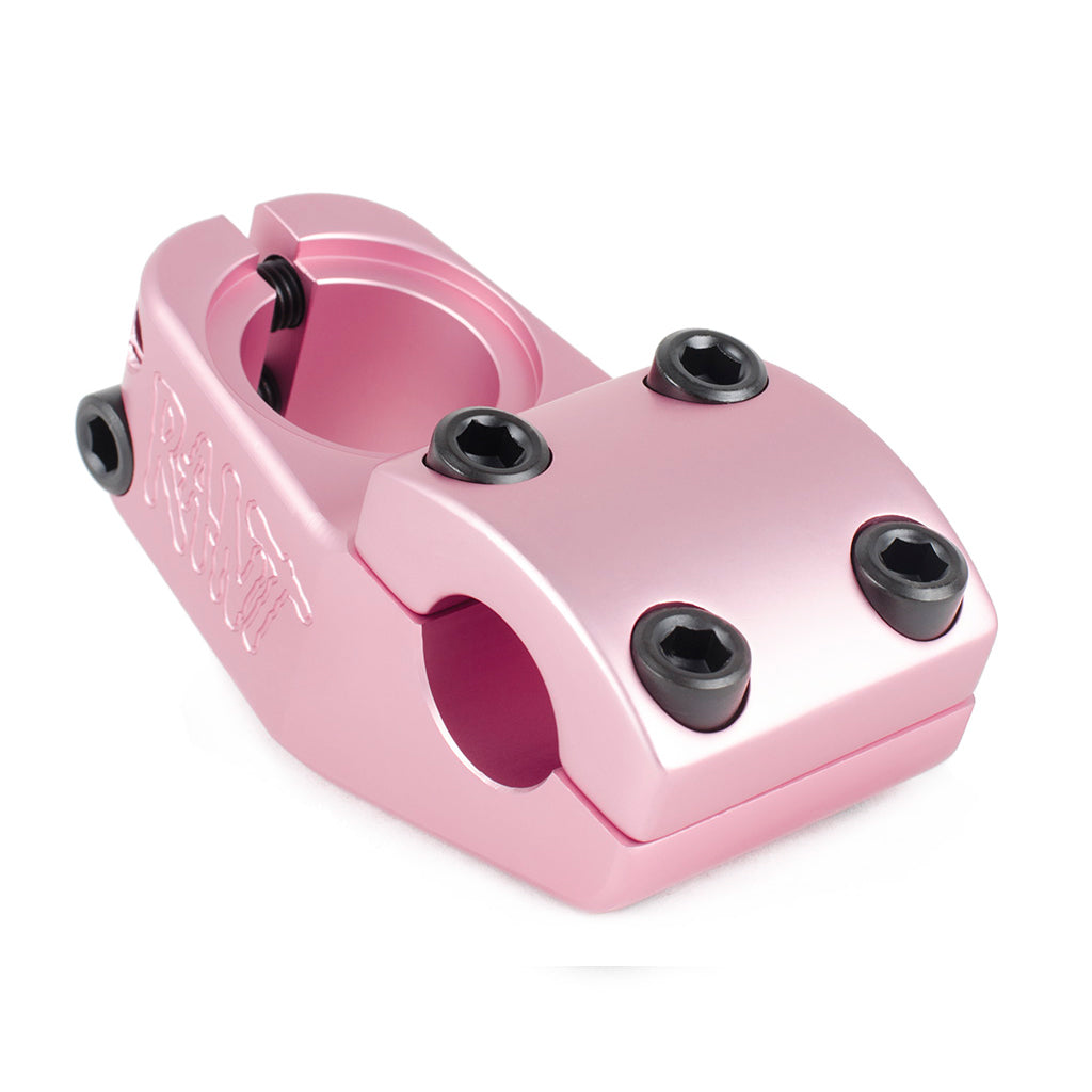 RANT Trill Top Load Stem (Pepto Pink) - Sparkys Brands Sparkys Brands  Components, Rant Bmx, Stems bmx pro quality freestyle bicycle