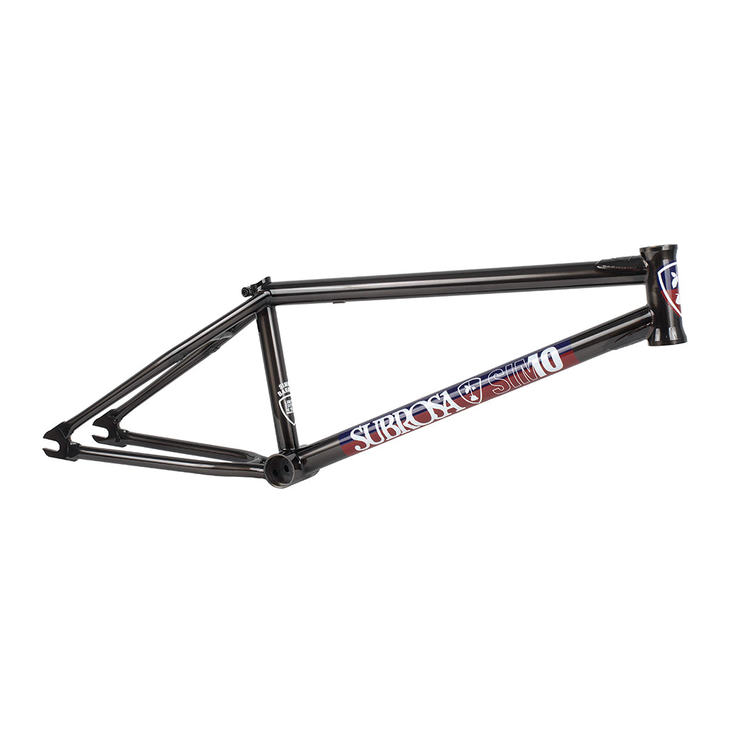 Subrosa Simo 10 Frame (Black) - Sparkys Brands Sparkys Brands  Frames, Subrosa Brand bmx pro quality freestyle bicycle