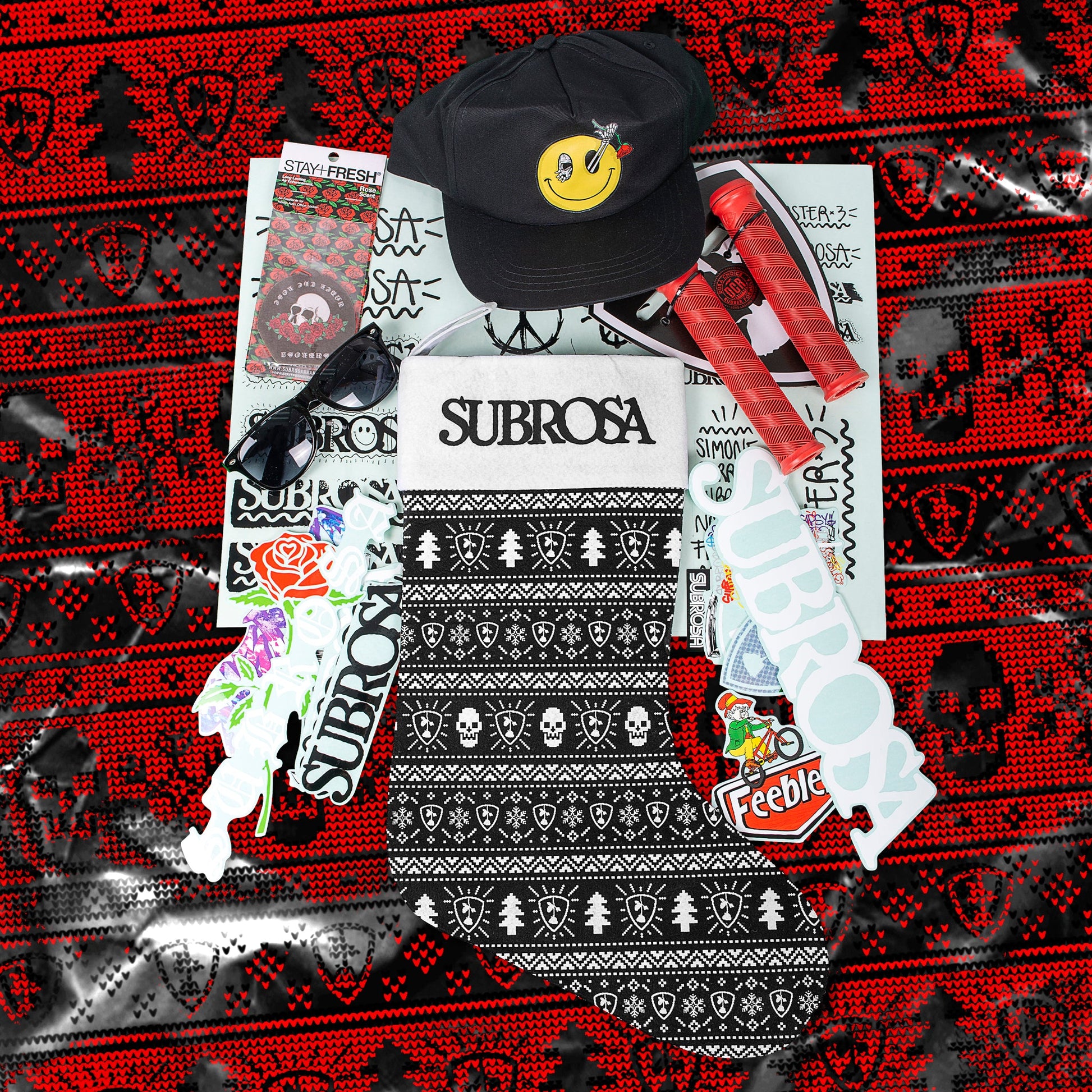 SUBROSA X-Mas Stocking - Sparkys Brands Sparkys Brands  Merch, Subrosa Brand bmx pro quality freestyle bicycle