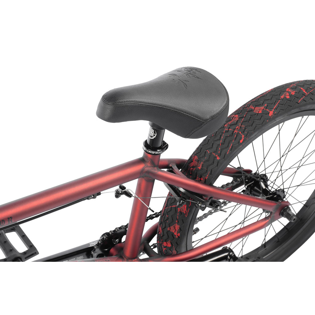 Subrosa Salvador Complete BMX Bike (Matte Translucent Red) - Sparkys Brands Sparkys Brands Bicycles 20", Complete Bikes, Rant Bmx, Salvador, Subrosa Brand, The Shadow Conspiracy bmx pro quality freestyle bicycle