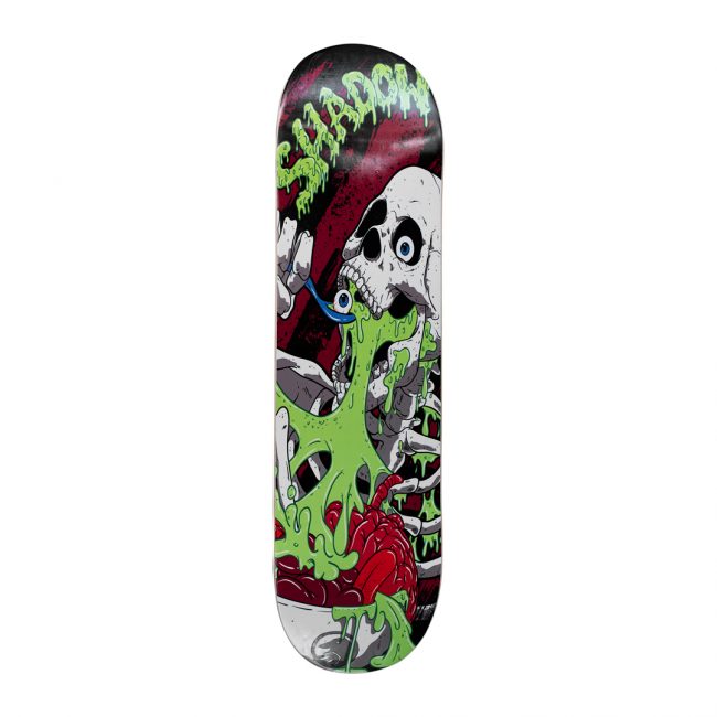 SHADOW Bone Appetite 8.25" Skateboard Deck - Sparkys Brands Sparkys Brands  Merch, Skateboards, The Shadow Conspiracy bmx pro quality freestyle bicycle