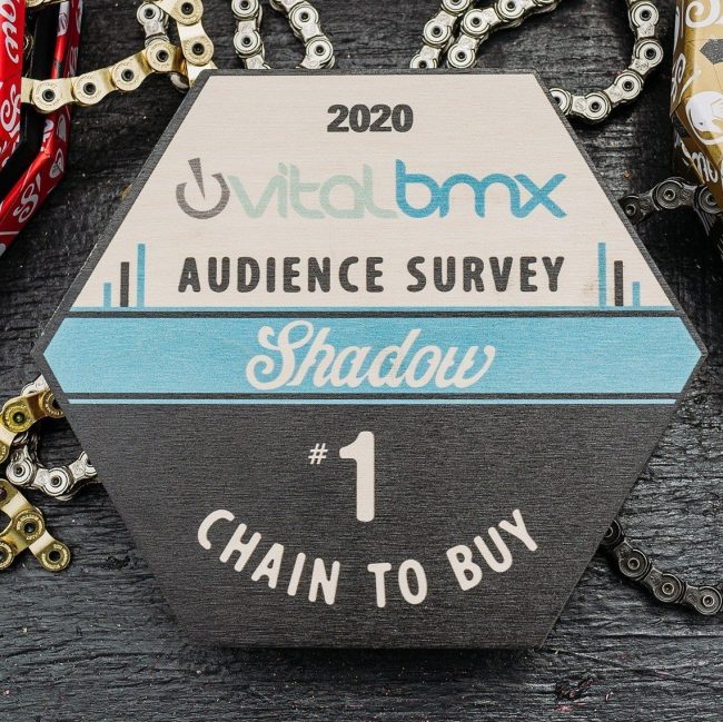Shadow Interlock 1/8" Chain V2 (Silver) - Sparkys Brands Sparkys Brands  Chains, Drive Train, Interlock Chains, The Shadow Conspiracy bmx pro quality freestyle bicycle