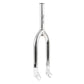 Shadow Vultus Featherweight ADJ Fork (Chrome) - Sparkys Brands Sparkys Brands  Forks, Forks and Bars, The Shadow Conspiracy bmx pro quality freestyle bicycle