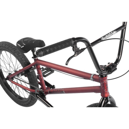 Subrosa Tiro XL Complete BMX Bike (Matte Translucent Red) - Sparkys Brands Sparkys Brands Bicycles 20", Complete Bikes, Rant Bmx, Subrosa Brand, The Shadow Conspiracy, Tiro bmx pro quality freestyle bicycle