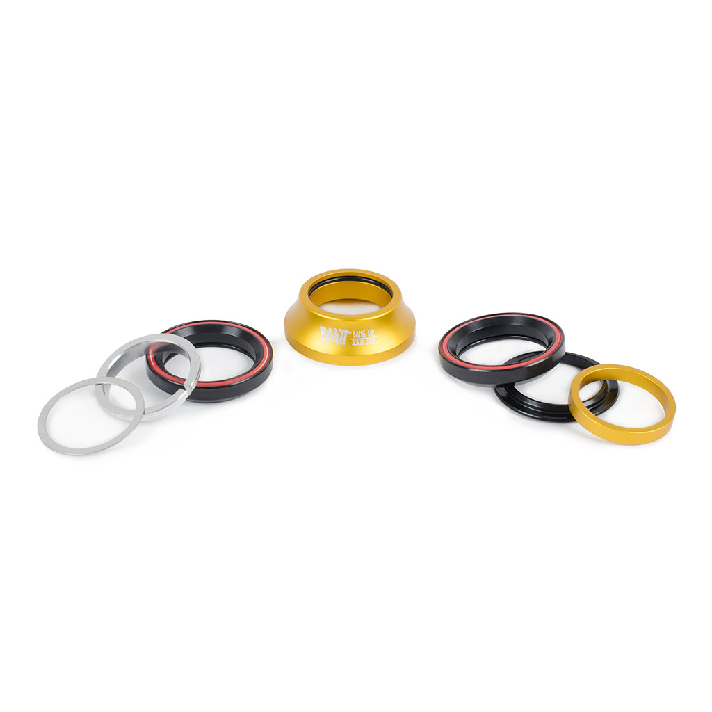 RANT Bang Ur Headset (Gold) - Sparkys Brands Sparkys Brands  Components, Headsets, Headsets and Spacers, Rant Bmx bmx pro quality freestyle bicycle